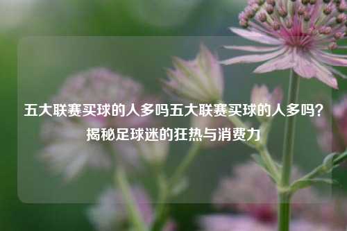 五大联赛买球的人多吗五大联赛买球的人多吗？揭秘足球迷的狂热与消费力