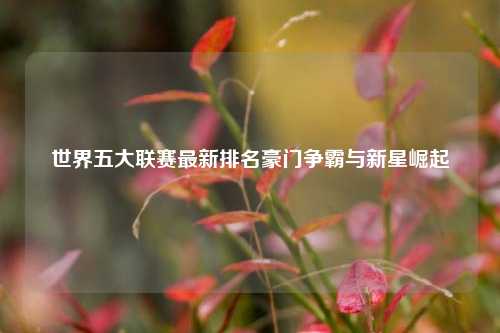 世界五大联赛最新排名豪门争霸与新星崛起